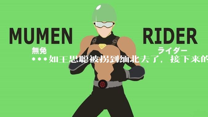 ***如王思聪被拐到缅北去了，接下来的剧情会如何发展？
